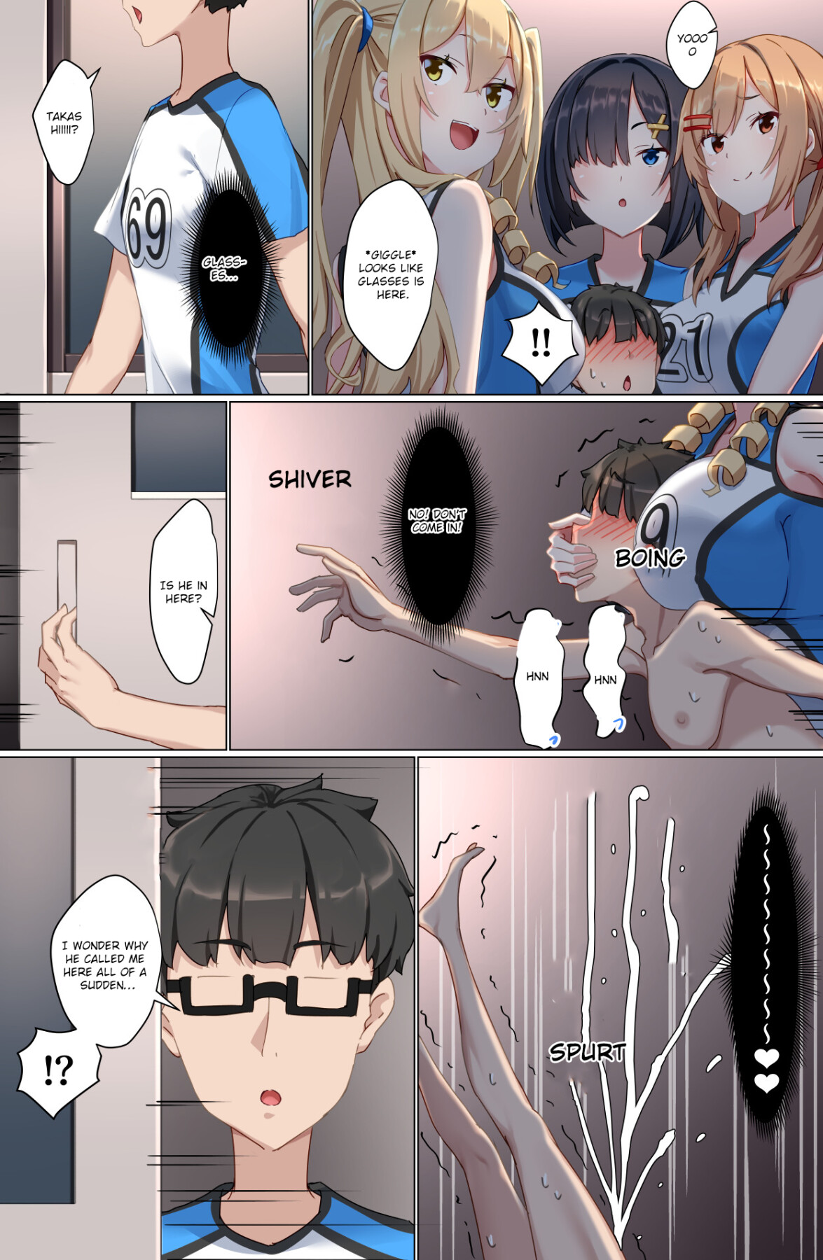 Hentai Manga Comic-Welcome to the Weak Masochist Volleyball Club-Read-43